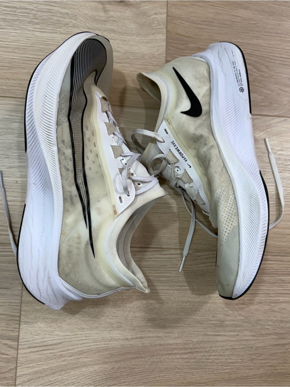 Nike Zoom Fly 3 Men's White Running Shoes